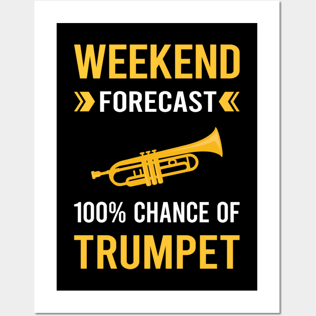 Weekend Forecast Trumpet Wall Art by Good Day